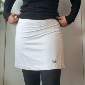 White Tennis Skirt